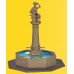 Viessmann 28151 Lighted fountain - 12-16 volts AC or DC HO Scale 